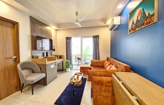 Sereno By Dancenter 1bhk Apartment In Siolim - Photo 1