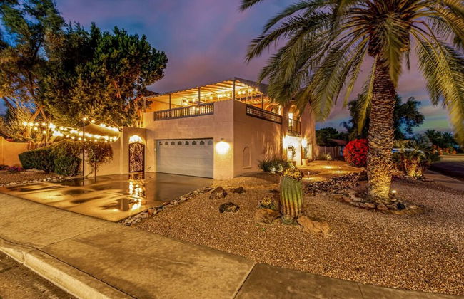Historic Desert Rose Estate Pool Sauna Sleeps 12 - Foto 60