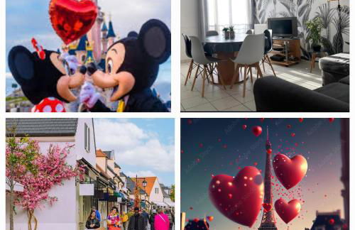 Disney, sunny comfortable 2 bedrooms family apartment, 8 pers, wifi, NETFLIX - Foto 42