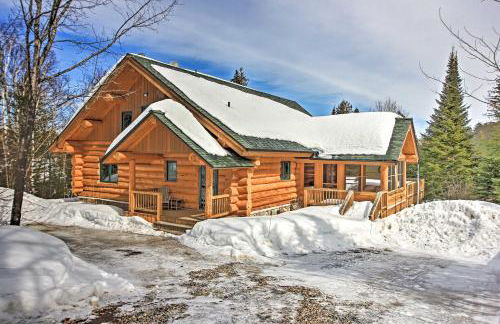Lakefront Log Cabin with Dock about 9 Mi to Lutsen Mtn - Foto 1