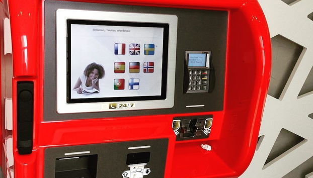 Check-in/check-out kiosk