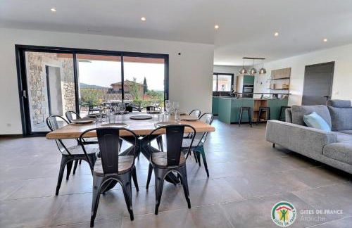 Villa la crozette 4 étoiles, climatisée avec grande piscine - Foto 24