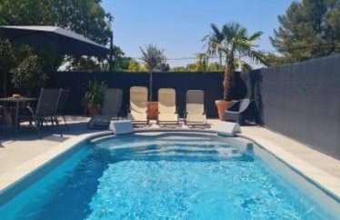 Le Cocon Gardois, terrasse & piscine - Pont du Gard - Foto 5