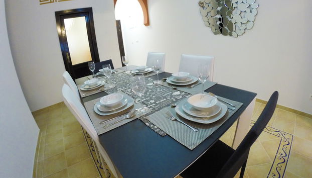 Essbereich im Zimmer