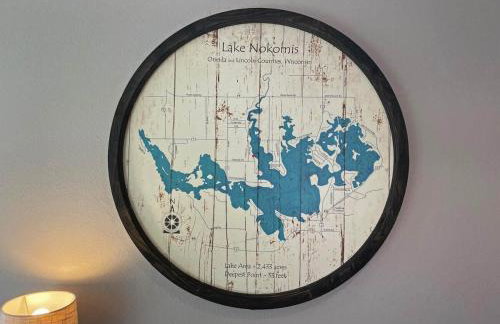 Northwoods WI 6BR Lakefront Cabin Retreat on Lake Nokomis - Minnohawk Lodge - Foto 80