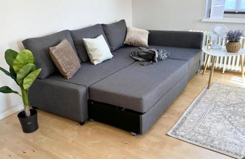 BELLA - Business&Family, Messe Flughafen in 5 min, SmartTV, Netflix, Waschmaschine, 24h Checkin, 35qm - Foto 16