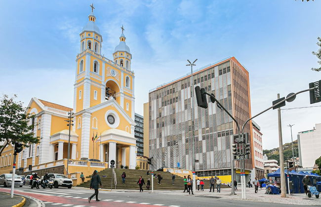 Studios Rio Branco by Viva - Prédio moderno, aptos com cama king-size no centro de Floripa - Photo 46