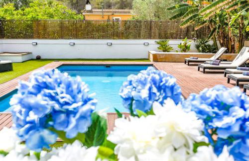 Tranquil large 6 bedroom family Villa sleeps 20 near sitges - Photo 34