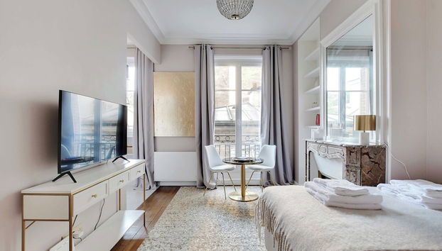 Charming Studio - 2P- Parc Monceau - Foto 5, Habitación