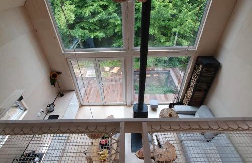 Schody do wody Domek z linią brzegową Kaszuby sauna goraca balia - Foto 36