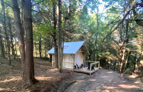 Rustic Safari Tent on a Wonderful Farm Surrounded by Nature for an Amazing Glamping Experience in Otego, New York - Foto 2