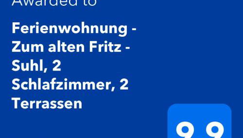 Ferienwohnung - Zum alten Fritz - Suhl, 2 Schlafzimmer, 2 Terrassen - Foto 2