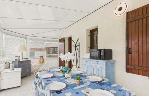 550m de la plage, maison avec jardin pour 6 - Foto 10