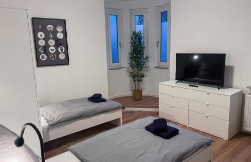 bookandstay24 Die-burg 4 Zimmerwohnung mit Küche und Balkon bei Darmstadt, Frankfurt, RheinMain Gebiet - Foto 11