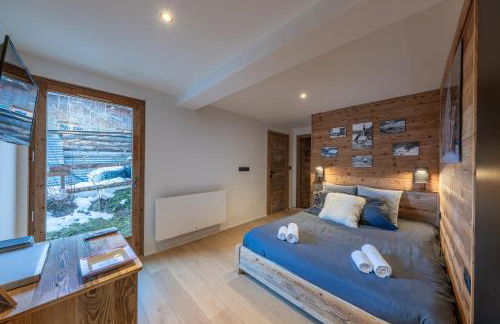 Le Chalet 138 Megève séjour pour 8 confort espace charme calme - Foto 27