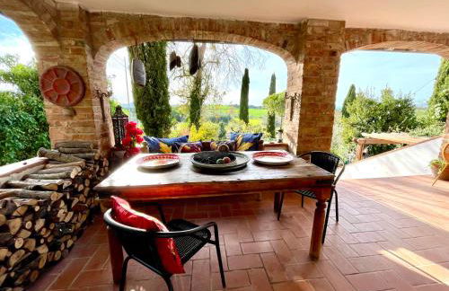 Magical Villa di Gioia Large 6-Bedroom Family Villa with Breathtaking views, Private Garden and Olive grove - in a Cool Village on the Umbria Tuscany Border - Foto 9