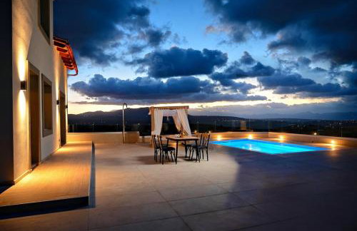 Aurora Heraklion Seasons Villa- Sea Pool Fireplace - Photo 11