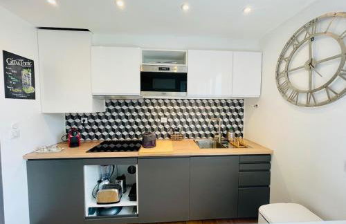 T2 cosy jardin et lit king size dans Toulouse - Photo 10