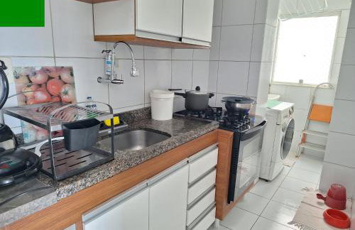 Ajuflat- Seu lar perto da Praia e da Orla de Atalaia com Ar condicionado e piscina - Foto 48