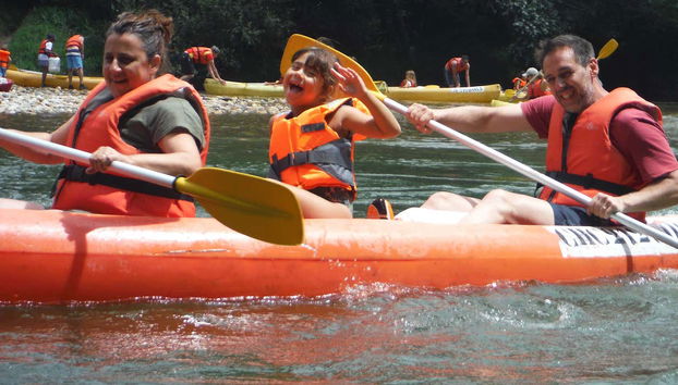 A relaxing float down the river