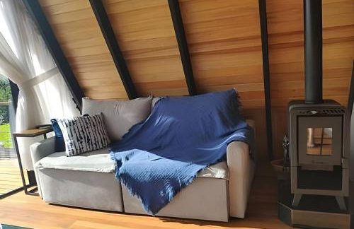 Cabaña Triángulo del Sol | Vista a las montañas | Hidromasaje | Aire - Foto 27