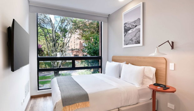 w Cozy Loft w Great Deco in Bogota - Foto 2, Habitación