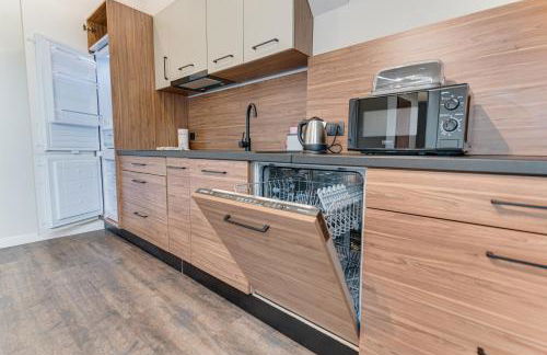 VIP Apartment A 64qm 4 Zi DG Wohnung klimatisiert großes Bad u Küche max 4 Gäste inklusive Schlafsofa - Foto 22