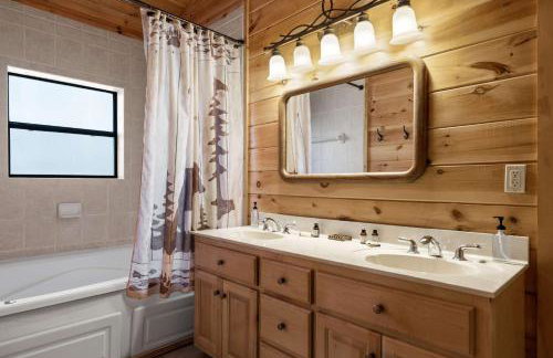 Cozy Cabin Game Room Fire Pit Grill Spa - Foto 34