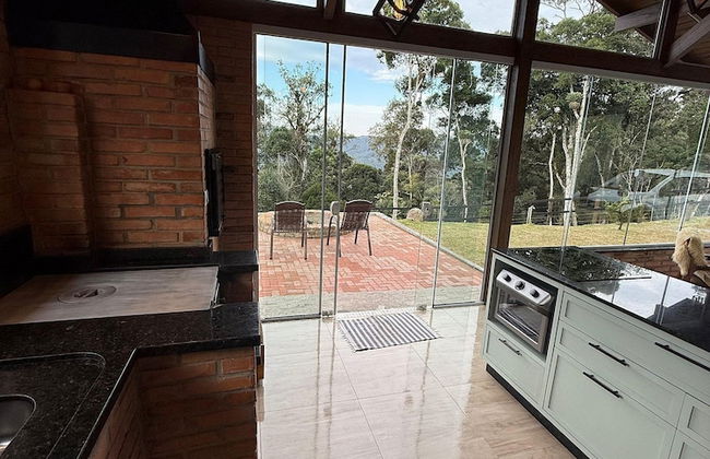 Recanto dos Pássaros na Serra em Rancho Queimado com Piscina Aquecida - Foto 8