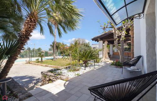 Villa a 300 Mt. dal Mare (Magaggiari) con campo da tennis - Foto 59