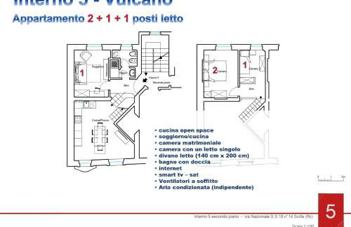 Live & Dream Scilla Appartamento Vulcano Quadrilocale 2 piano - Foto 20