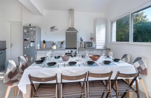 Jacuzzi Maison pour 11 au calme plage a 500m - Foto 3