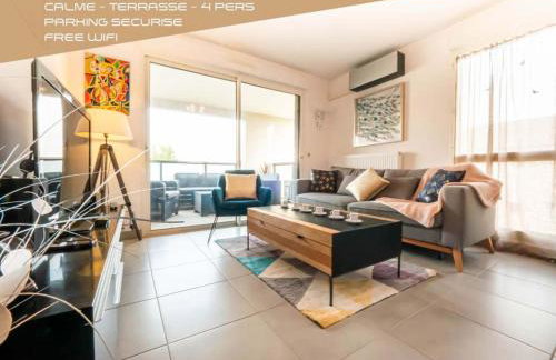 L'héliade, Parking, Terrasse, AC - Photo 3