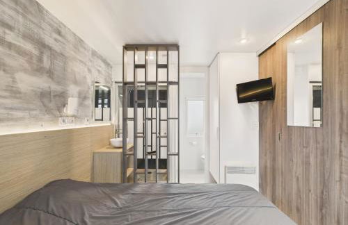 Joli chalet pour 6, résidence avec piscine - Foto 14