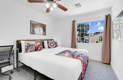 8BR 5BA SuperHero Retreat-King Beds, BBQ, Hammock, Firepit, MiniGolf, WorkSpace - Foto 14