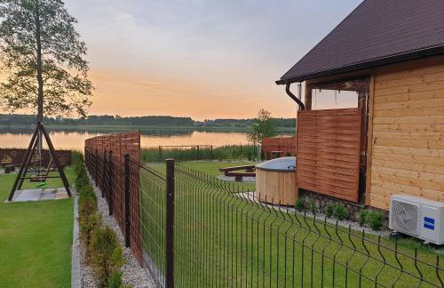 Siedlisko nad jeziorem Skarlińskim 5B, mazury, jezioro, domek, bania - Foto 5