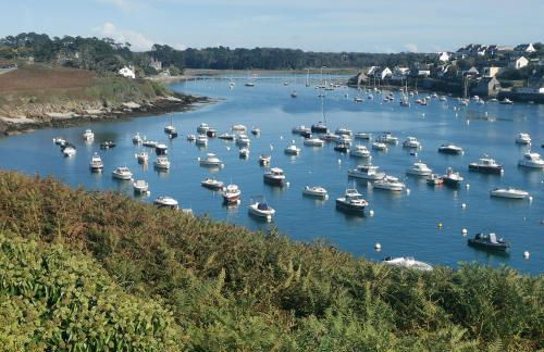 Belle Vue Phare St Mathieu, 100 m plage du Bilou, proximité immédiate Gr34, piscine chauffée - Foto 28