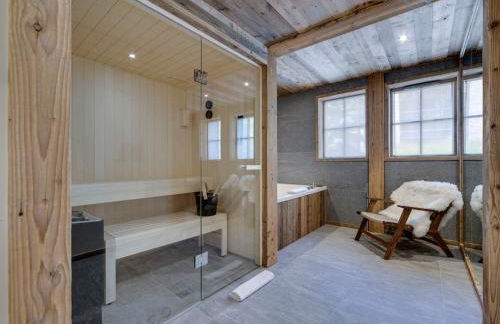 Appartement duplex à Val d'Isère, sauna, cheminée, 4 chambres en suite, parking, pour 8 personnes - FR-1-567-123 - Foto 6