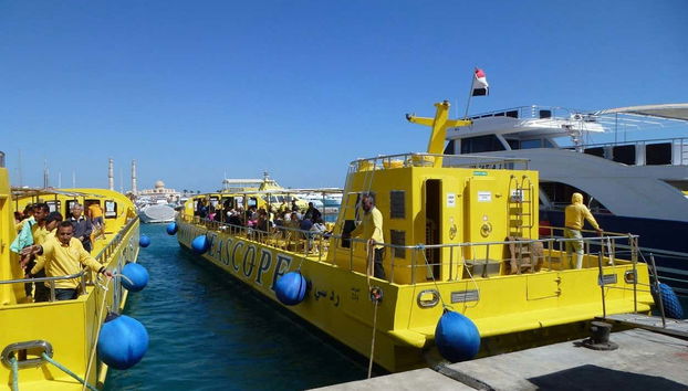 Barcos preparados para la travesía