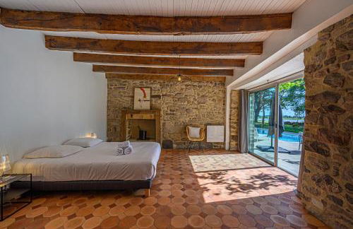 VILLA CALYPSO - Longère avec piscine vue mer - Foto 10