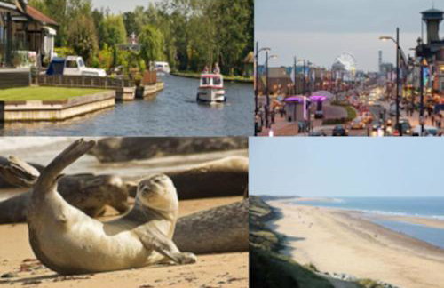 Beautifully appointed 2 storey chalet with access to outdoor swimming pool - 5 minute stroll to miles of sandy beach - Near to the Norfolk Broads & Great Yarmouth - Foto 20