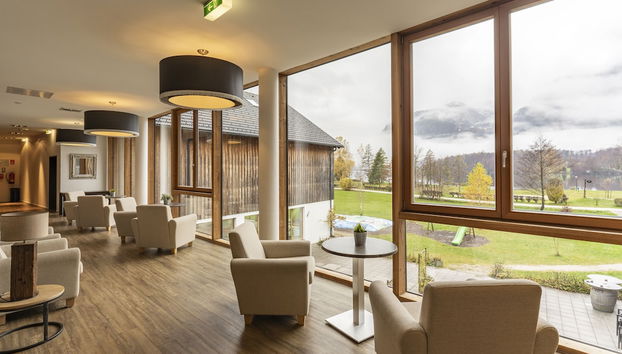 Zona de estar del vestíbulo