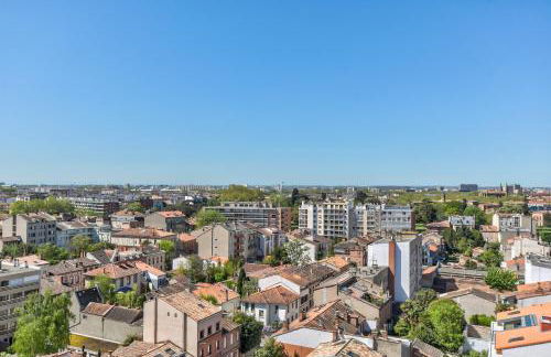 Sunset Duplex - Grand-Rond, Jardin des plantes, centre-ville, 2 BDRs 60m2, AC, Netflix - T3 60m2 avec clim - Foto 23