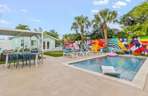 Exclusive Oasis, Exotic Pool & Miami Inspired Art - Foto 11