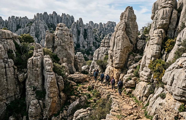 Trilha pelo Torcal de Antequera - Foto 2