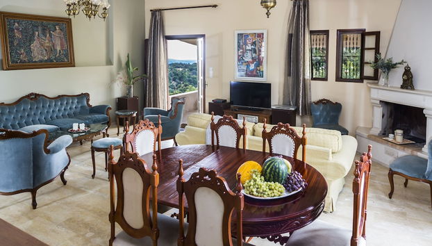 Zona de estar del vestíbulo