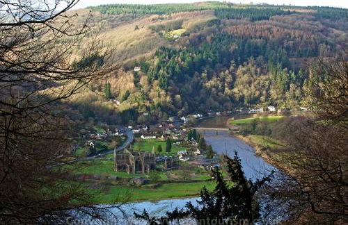 Foxes Reach - nrTintern Wye Valley hot tub EV - Foto 44