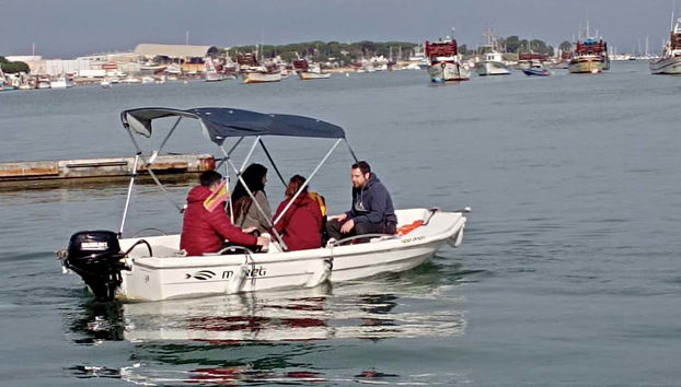 Conhecendo Punta Umbría de barco