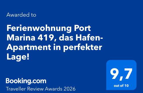 Ferienwohnung Port Marina 419, das Hafen-Apartment in perfekter Lage! - Photo 6
