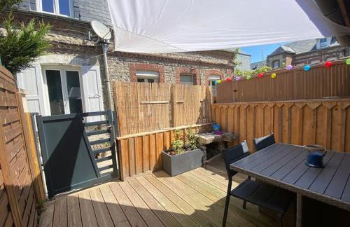 Yport, maison de pêcheur avec jolie terrasse. - Foto 7